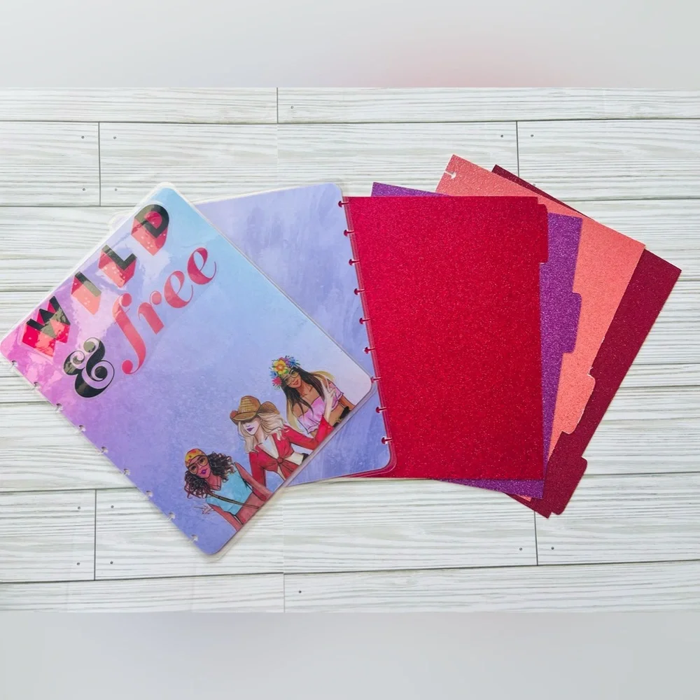 Happy Planner Classic size weekly layout wild and free